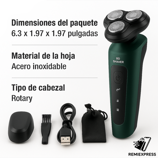 Afeitadora 9D Inalámbrica